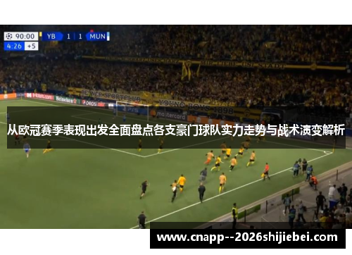 从欧冠赛季表现出发全面盘点各支豪门球队实力走势与战术演变解析 从欧冠赛季表现出发全面盘点各支豪门球队实力走势与战术演变解析